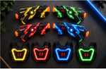 Laser Tag Set Infrared Blasters Light-Up Targets Sound & Vibration Feedback