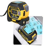 Laser Tape Measure 3-in-1 131 Ft Backlit LCD