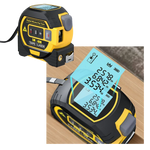 Laser Tape Measure Distance Area & Volume Backlit LCD