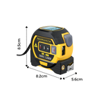 Laser Tape Measure Distance Area & Volume Backlit LCD