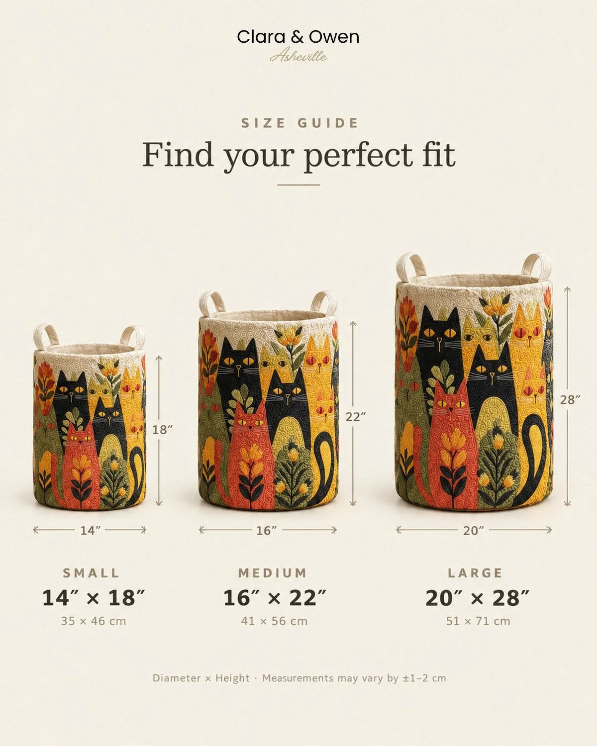 Laundry Hamper Quilted Foldable Freestanding