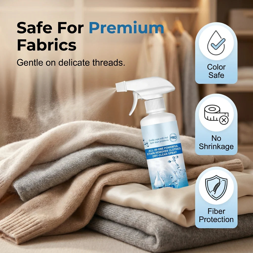 Laundry Stain Remover Spray Grease & Oil Pre-Treatment