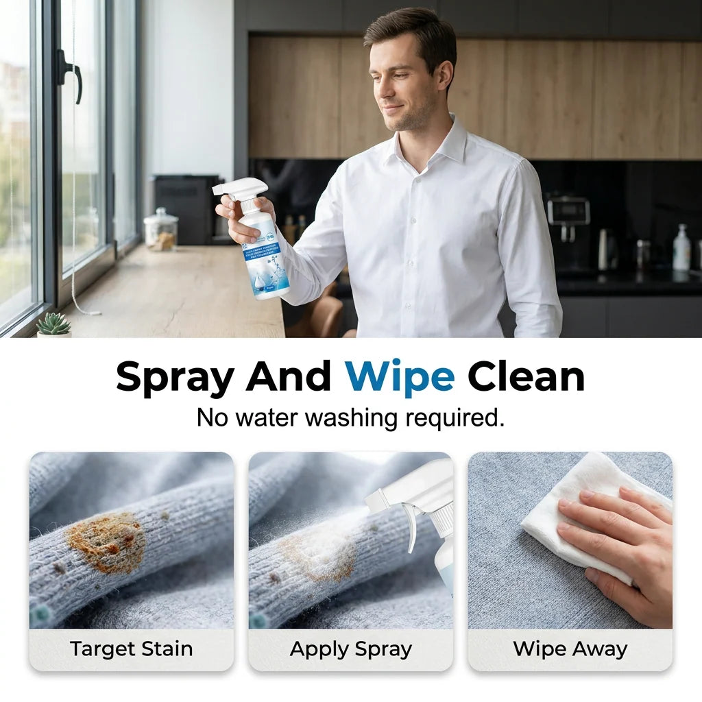 Laundry Stain Remover Spray Grease & Oil Pre-Treatment