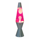 Lava Lamp Retro Glass and Metal Warm Glow Wax Motion