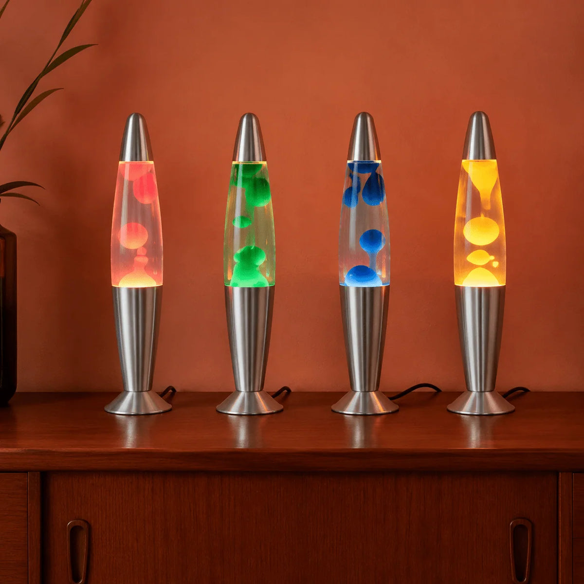 Lava Lamp Wax Motion Warm Ambient Light