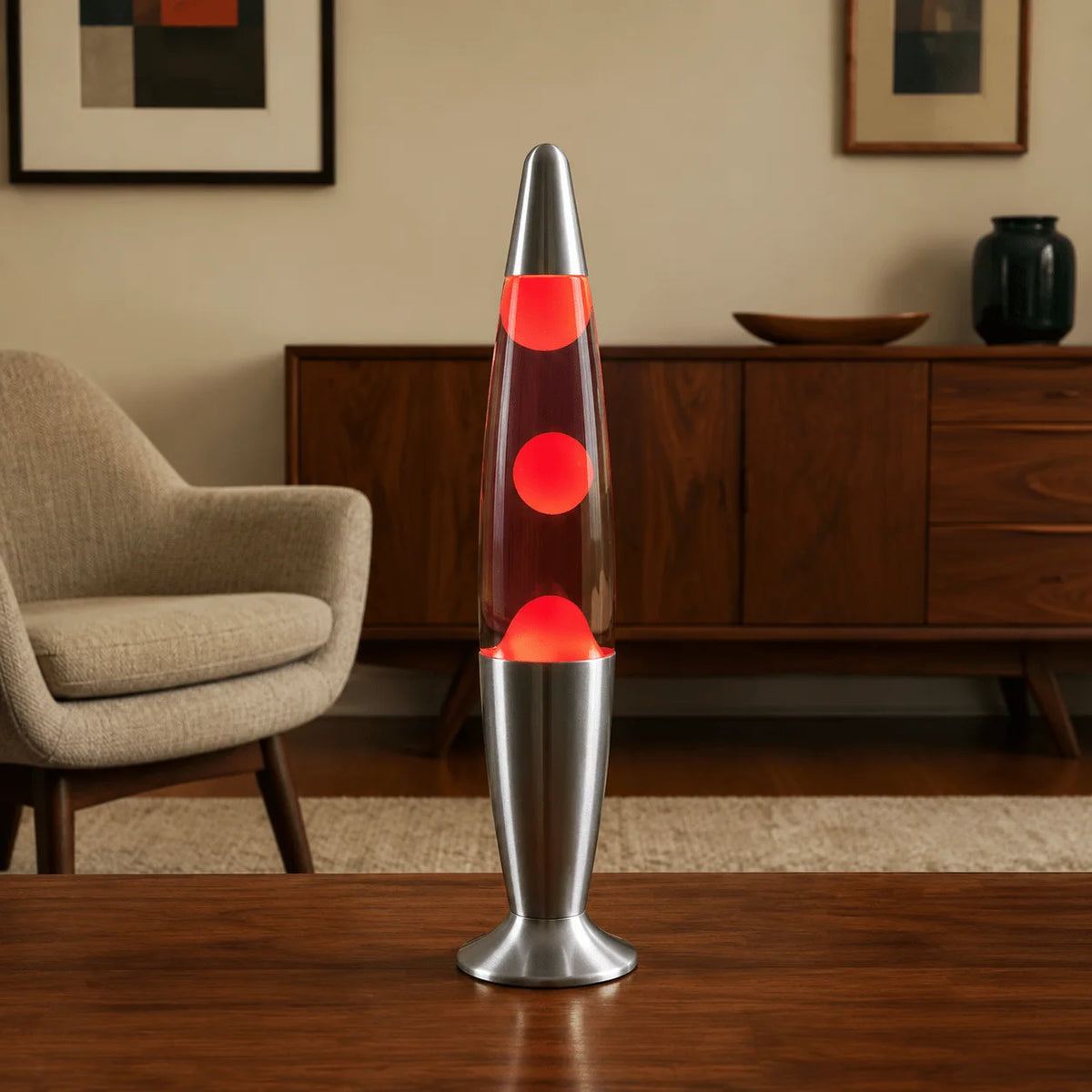 Lava Lamp Wax Motion Warm Ambient Light