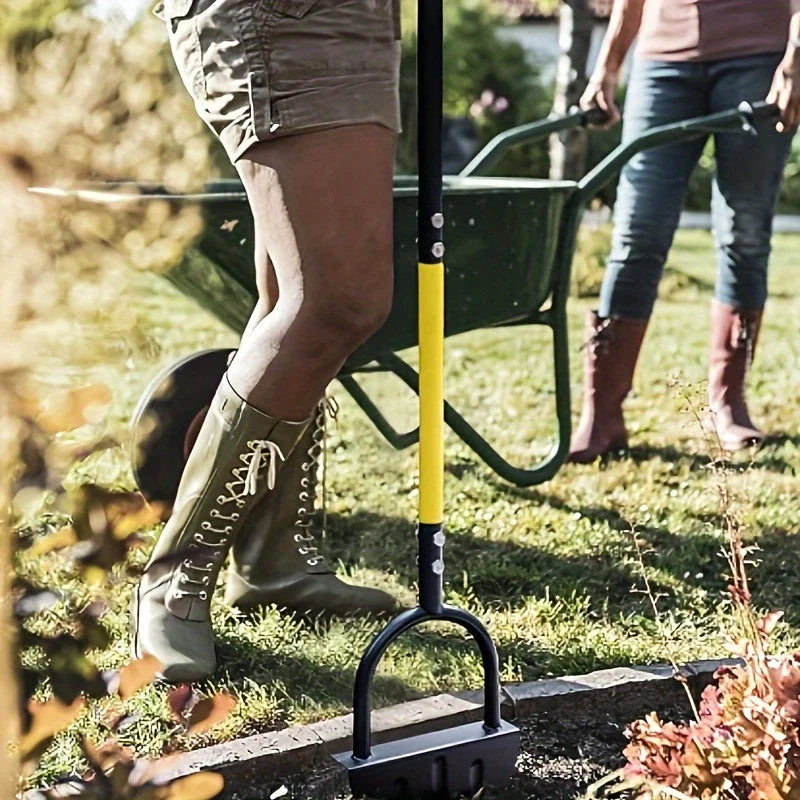 Lawn Edger Sawtooth Blade Reinforced Step Plate
