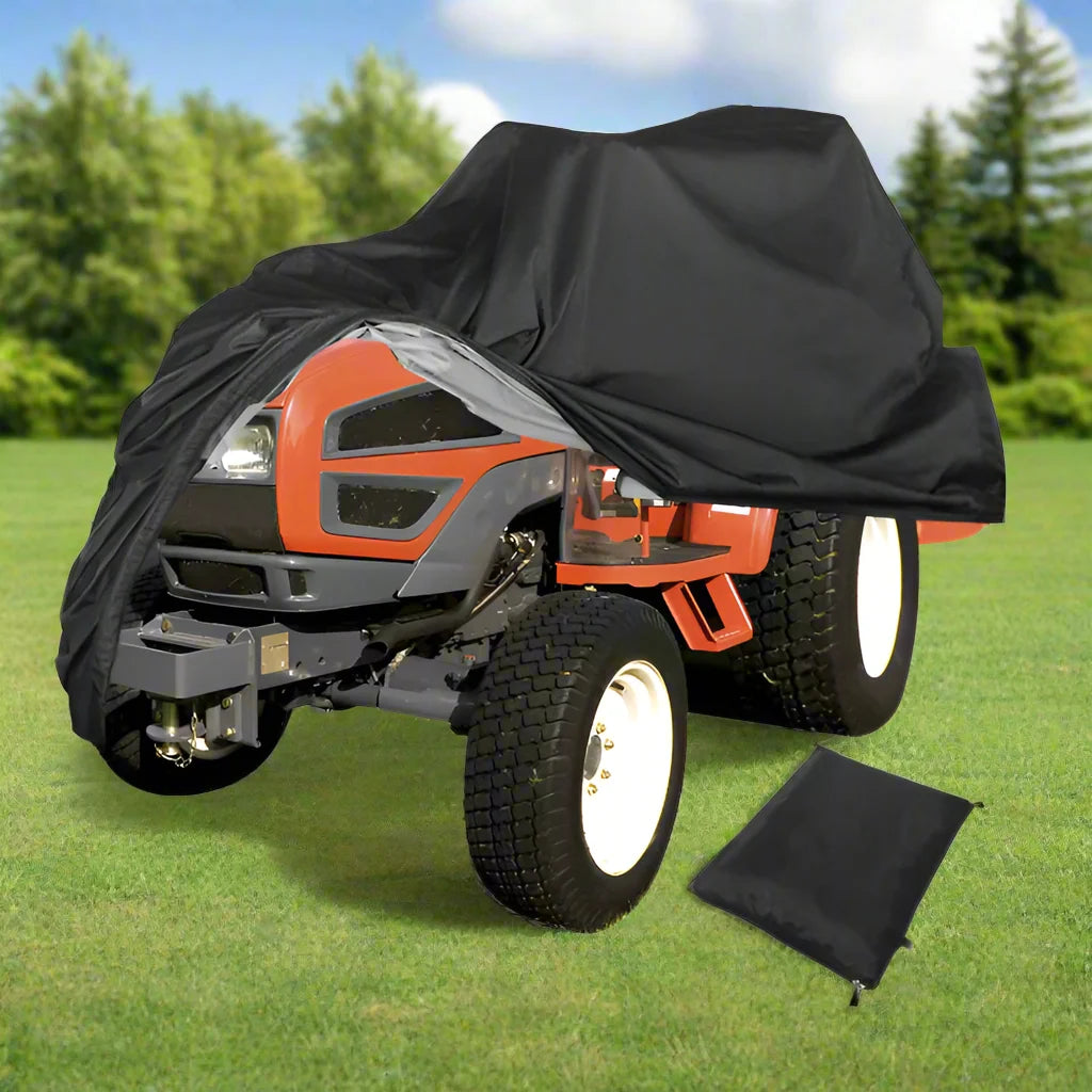 Lawn Mower Cover 420D Heavy-Duty Waterproof & UV-Resistant