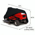 Lawn Mower Cover 420D Heavy-Duty Waterproof & UV-Resistant