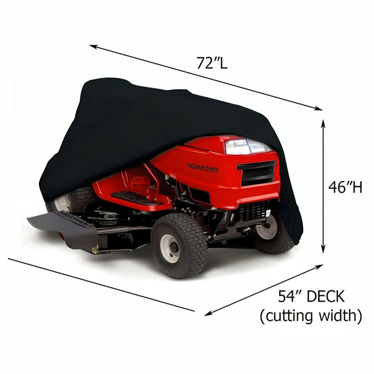 Lawn Mower Cover 420D Heavy-Duty Waterproof & UV-Resistant