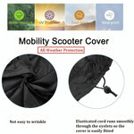 Lawn Mower Cover 420D Heavy-Duty Waterproof & UV-Resistant