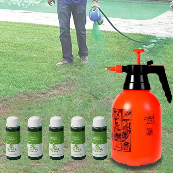 Lawn Spray Bare Patch Repair & Color Booster Biodegradable