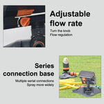 Lawn Sprinkler 16 Nozzles 4 Adjustable Modes