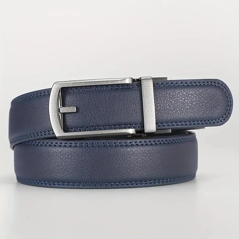 Leather Belt Genuine Leather Classic Buckle for Formal & Casual Wear