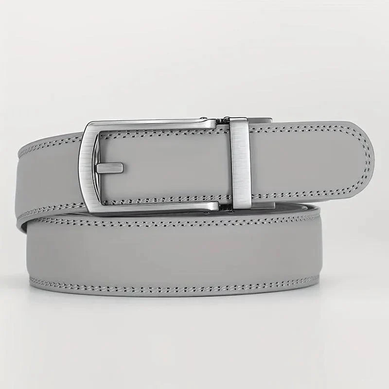 Leather Belt Genuine Leather Classic Buckle for Formal & Casual Wear