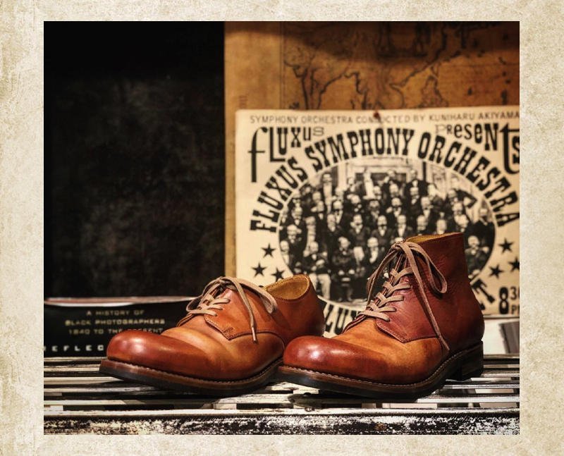 Leather Boots Retro Lace-Up Non-Slip Rubber Sole