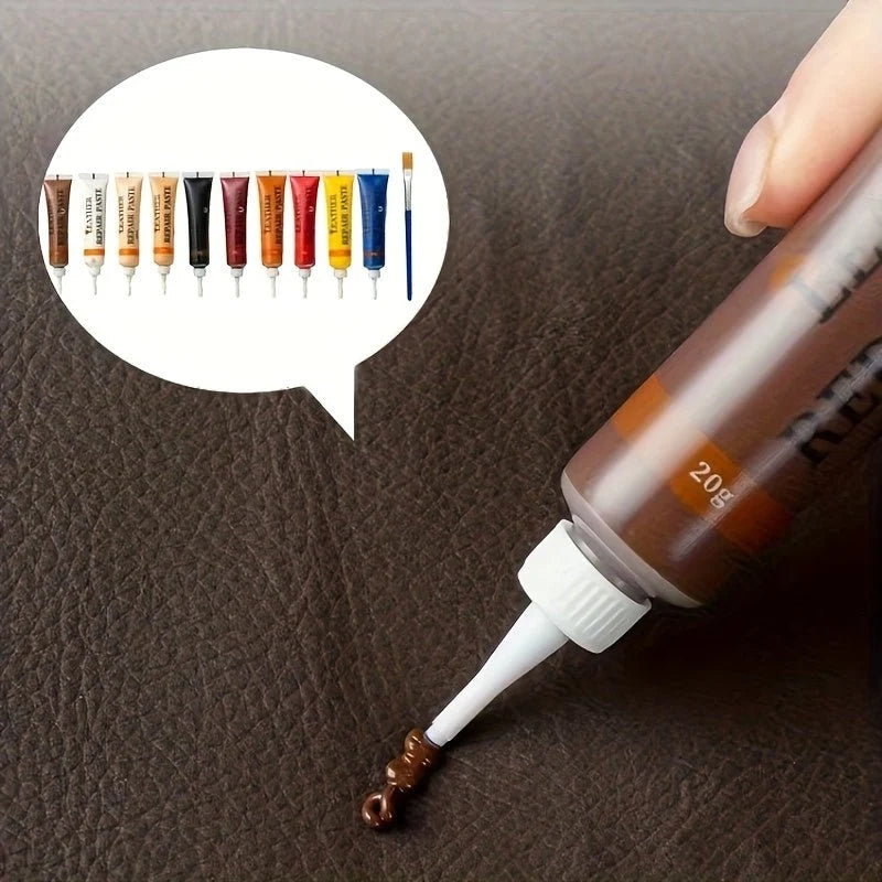 Leather Repair Kit DIY Furniture & Car Upholstery Restoration