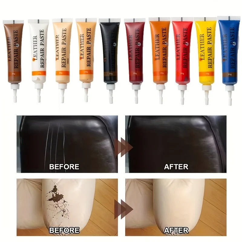 Leather Repair Kit DIY Furniture & Car Upholstery Restoration