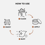 Leather Repair Kit Repairs Cracks & Restores Color