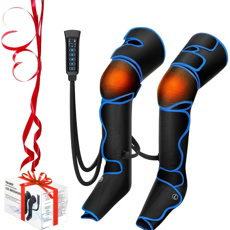 Leg Massager Full-Leg 360-Degree Compression & Heat