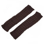 Leg Warmers Ribbed Acrylic Non-Slip Elastic Top