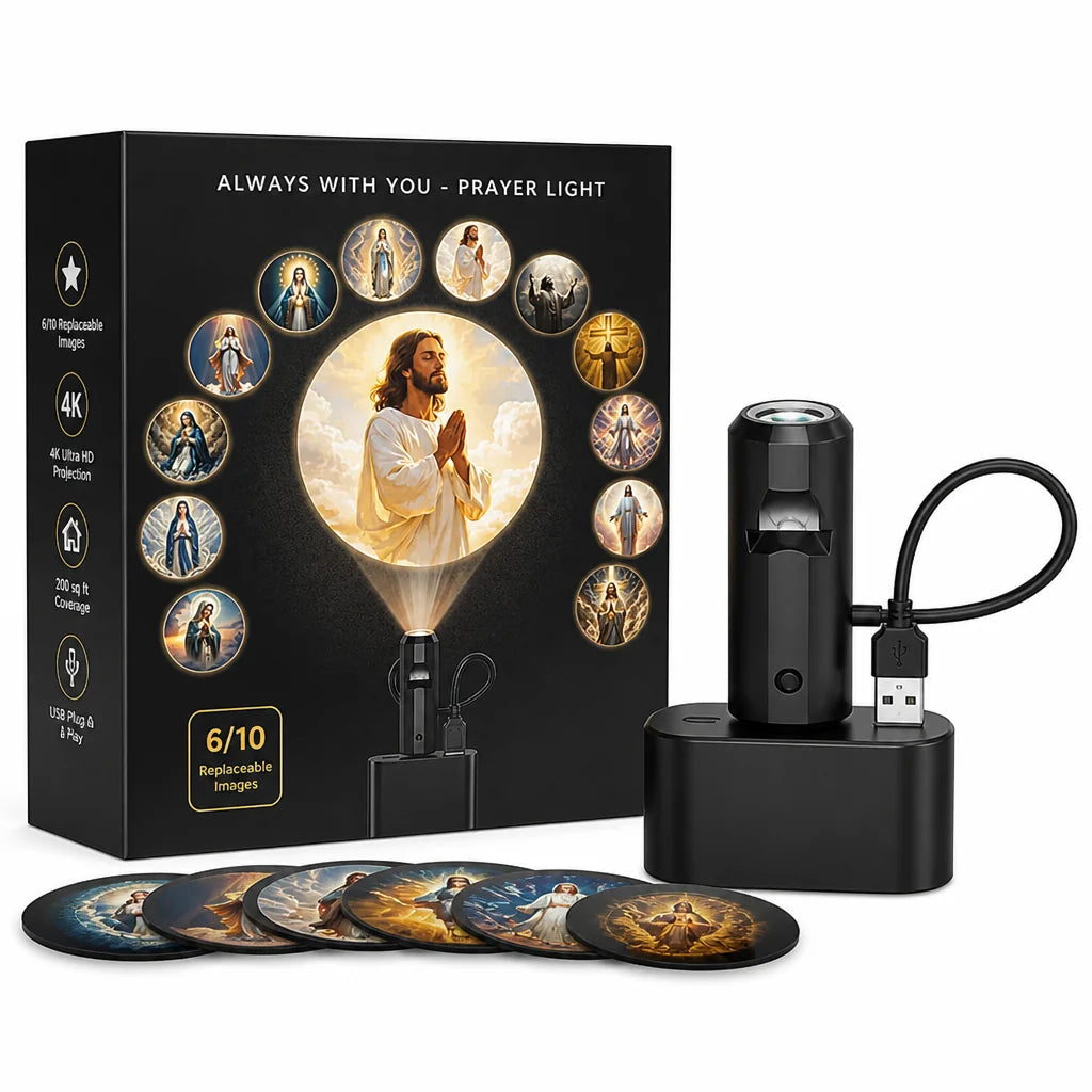 Light Projector USB Powered 4K Ultra-HD Interchangeable Scenes