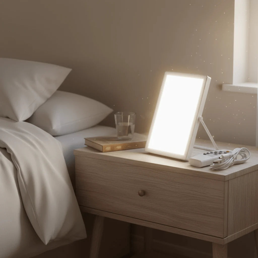 Light Therapy Lamp Daylight Two Brightness Levels Portable