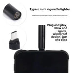 Lighter Windproof Heat Coil Phone-Powered USB-C