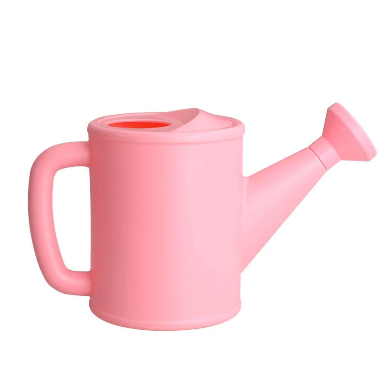 Lightweight Plastic Watering Can with Ergonomic Handle