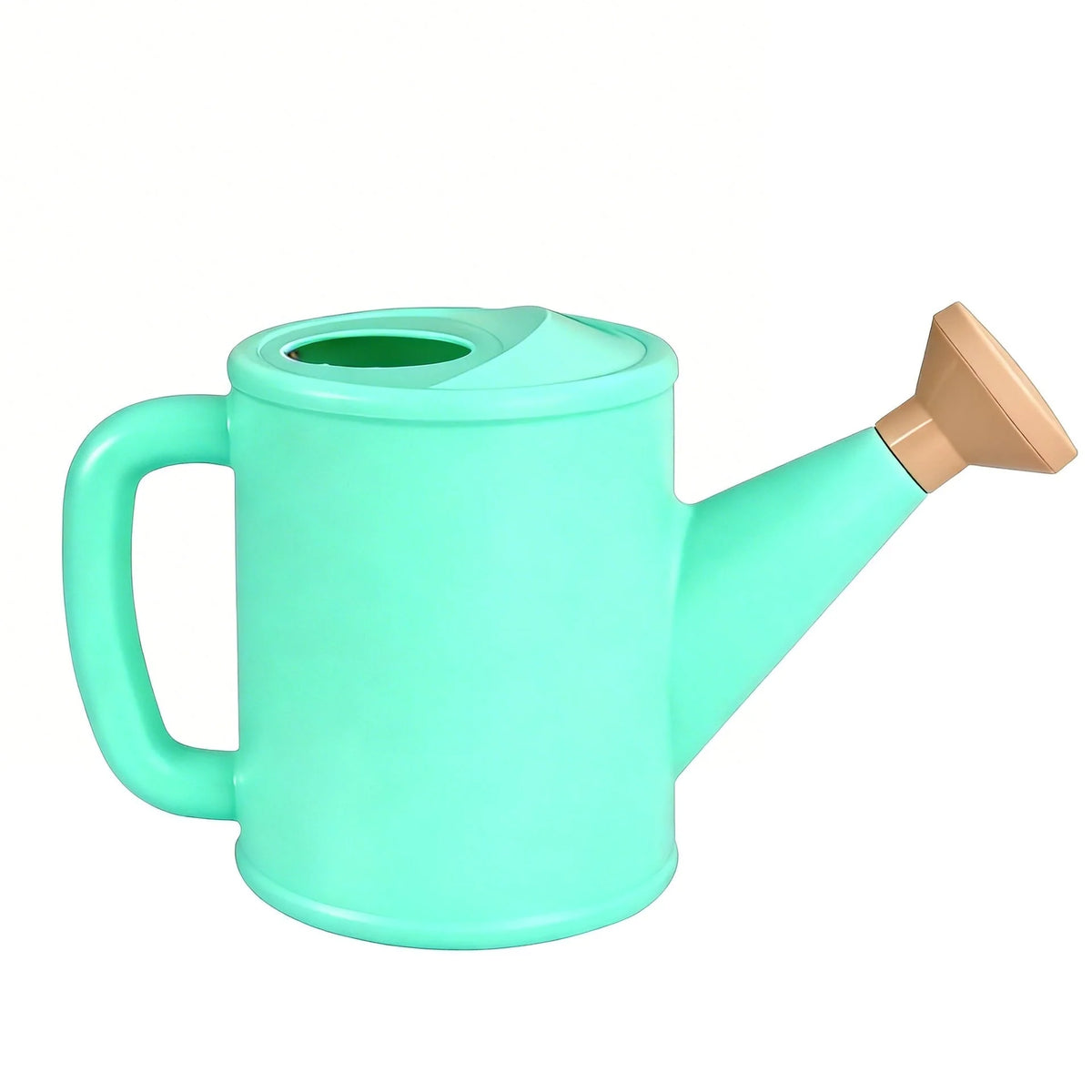 Lightweight Plastic Watering Can with Ergonomic Handle