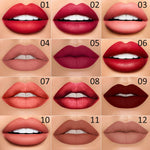 Lip Liner & Lipstick Double-Ended Waterproof Long-Lasting Color