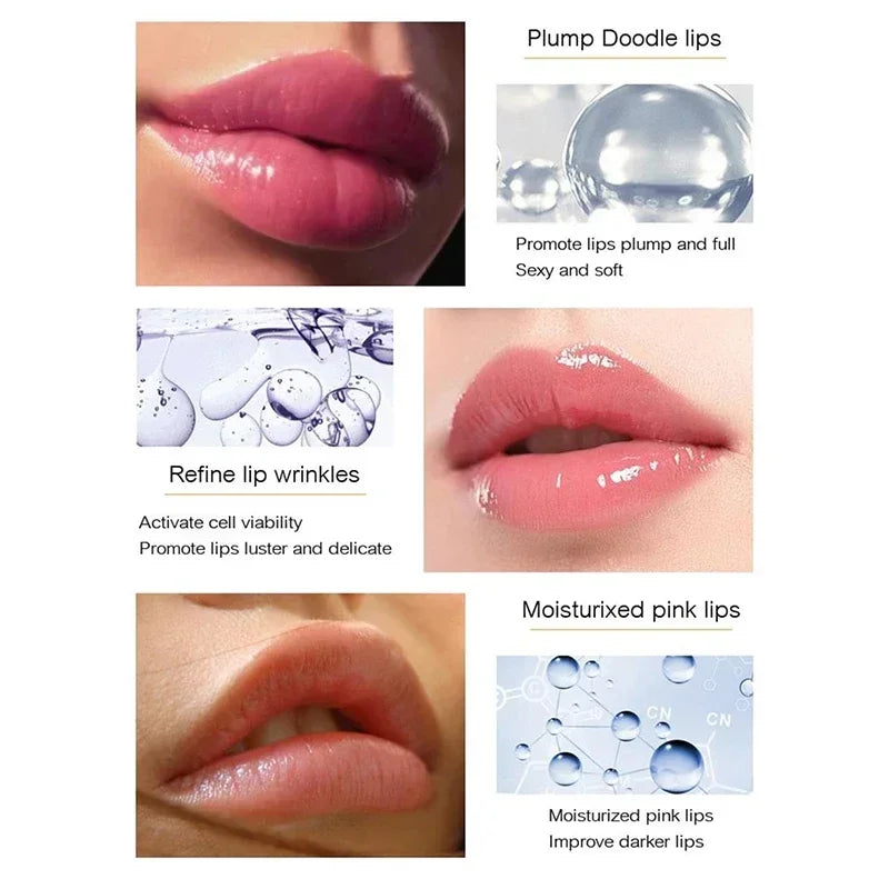 Lip Plumper Serum Cooling Tingle Hydrating Formula
