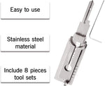 Locksmith Tool Kit Precision Stainless Steel Portable