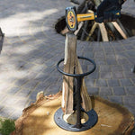 Log Splitter All-Steel Freestanding Base Manual Operation