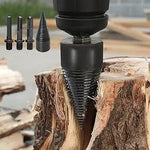 Log Splitter Drill Bit Carbon Steel 4 Shank Adapters
