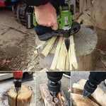 Log Splitter Drill Bit Carbon Steel 4 Shank Adapters