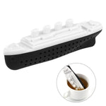 Loose-Leaf Tea Infuser Boat-Shaped Food-Grade Silicone