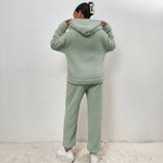 Loungewear Set Teddy Fabric Warm Loose Fit