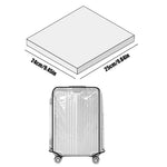 Luggage Cover Clear PVC Waterproof Scratch Protection