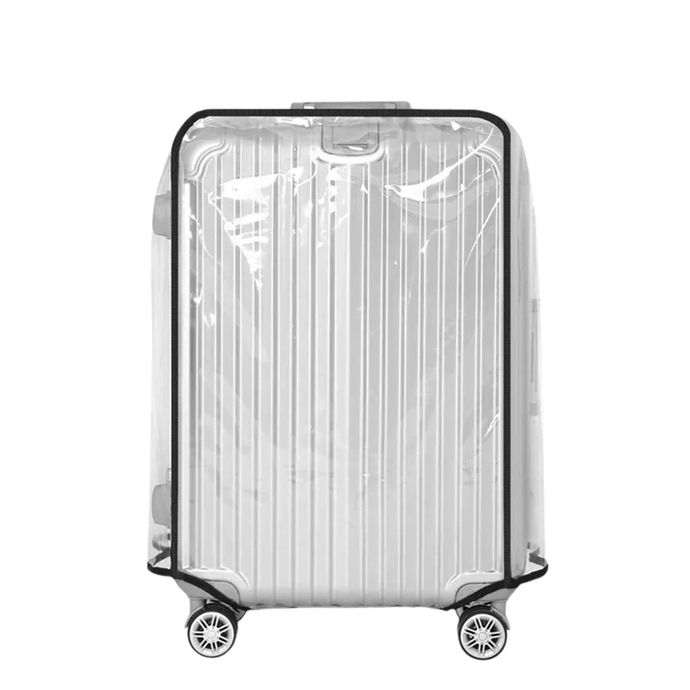 Luggage Cover Clear PVC Waterproof Scratch Protection