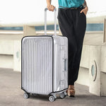 Luggage Cover Clear PVC Waterproof Scratch Protection