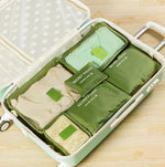 Luggage Organizer Set Waterproof 6-Piece Travel Pouches