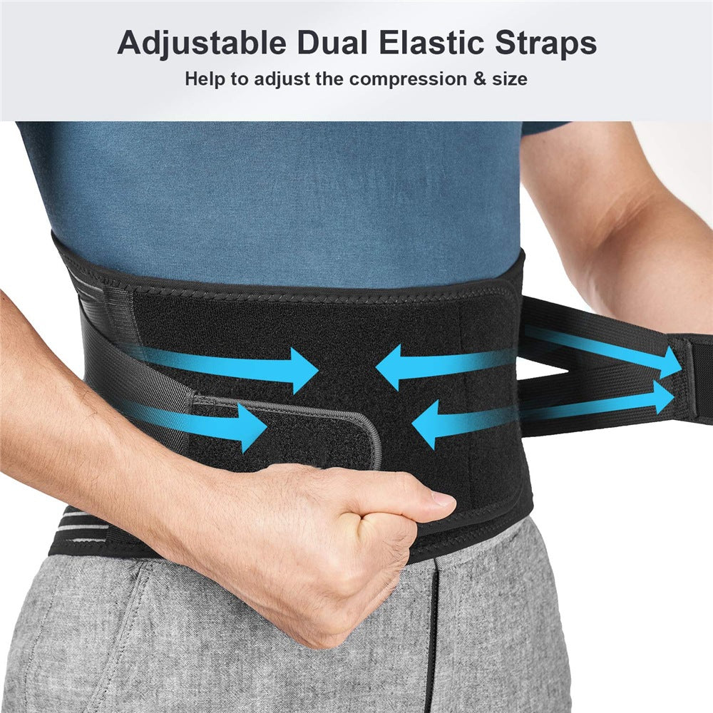 Lumbar Back Brace Targeted Support Adjustable & Breathable