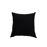 Lumbar Cushion Cover Knit Cotton Hidden Zipper Machine Washable