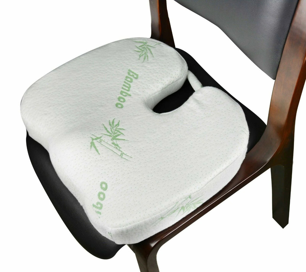 Lumbar Cushion Ergonomic Memory Foam Breathable Universal Fit