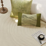 Lumbar Pillow Cover Jacquard Woven Removable & Washable