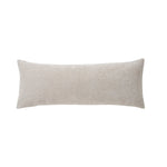 Lumbar Pillow Cover Textured Linen-Look Removable & Washable