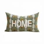 Lumbar Pillow Raised Chenille Removable Cover & Concealed Zipper