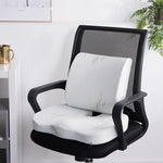 Lumbar & Seat Cushion Ergonomic Memory Foam Universal Fit