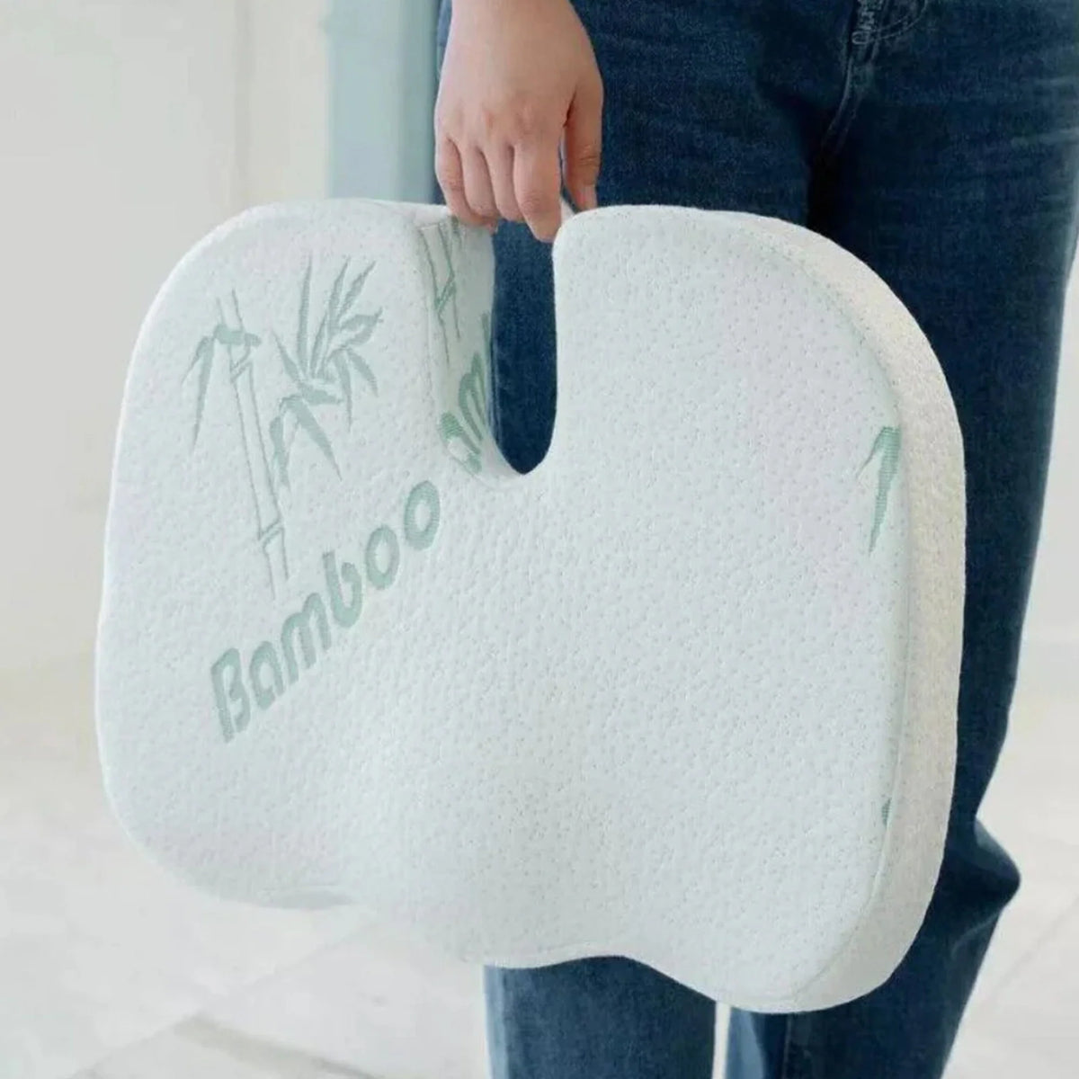 Lumbar & Seat Cushion Ergonomic Memory Foam Universal Fit